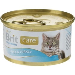 Корм для кошек Brit Care Adult Canned Tuna/Turkey 0.08 kg