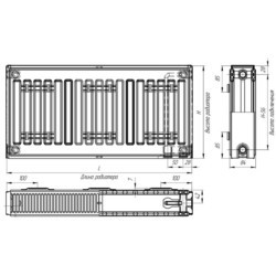 Радиатор отопления Lidea LK 20 (LK 20-512)