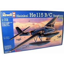 Сборная модель Revell Heinkel HE 115 B/C Seaplane (1:72)
