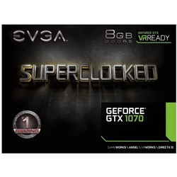 Видеокарта EVGA GeForce GTX 1070 08G-P4-5173-KR