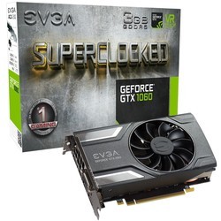 Видеокарта EVGA GeForce GTX 1060 03G-P4-6162-KR