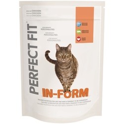 Корм для кошек Perfect Fit Adult In-Form Chicken 0.75 kg