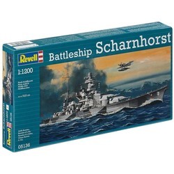 Сборная модель Revell Battleship Scharnhorst (1:1200)