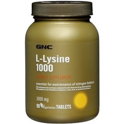 Аминокислоты GNC L-Lysine 1000 90 cap