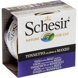Корм для кошек Schesir Adult Canned Tuna/Beef 0.085 kg
