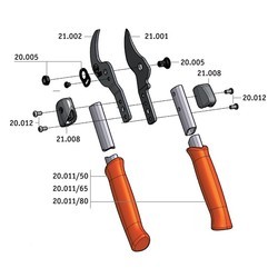 Секатор LOWE 21.065