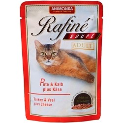 Корм для кошек Animonda Adult Rafine Soupe Turkey/Veal/Cheese 0.1 kg