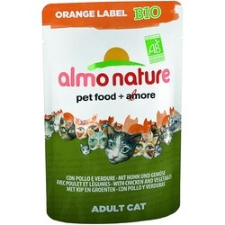 Корм для кошек Almo Nature Adult Orange Label Bio Chicken/Vegetable 0.07 kg