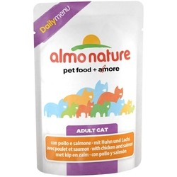 Корм для кошек Almo Nature Adult DailyMenu Chicken/Salmon 0.7 kg