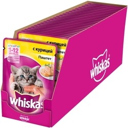Корм для кошек Whiskas Kitten Packaging Pate Chicken 0.085 kg