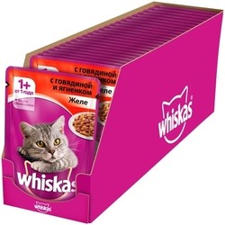 Корм для кошек Whiskas Adult Packaging Jelly Beef/Lamb 0.085 kg
