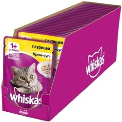 Корм для кошек Whiskas Adult Packaging Cream Soup Chicken 0.085 kg