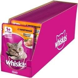 Корм для кошек Whiskas Adult Packaging Meat Pate Beef 0.085 kg