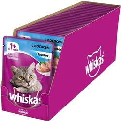 Корм для кошек Whiskas Adult Packaging Pate Salmon 0.085 kg