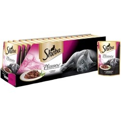 Корм для кошек Sheba Packaging Pleasure Sauce Beef/Rabbit 0.085 kg