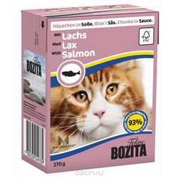 Корм для кошек Bozita Feline Sauce Salmon 0.37 kg