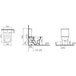 Унитаз Vitra S20 9800B003-7205