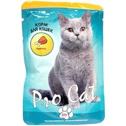 Корм для кошек Pro Cat Adult Pouch Chicken 0.85 kg