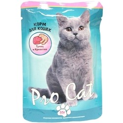 Корм для кошек Pro Cat Adult Pouch Tuna/Shrimps 0.85 kg