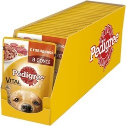 Корм для собак Pedigree Adult Packaging Sauce Beef 0.1 kg