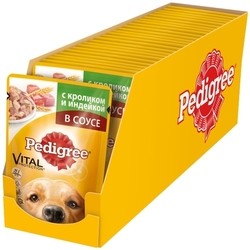 Корм для собак Pedigree Adult Packaging Sauce Rabbit/Turkey 0.1 kg