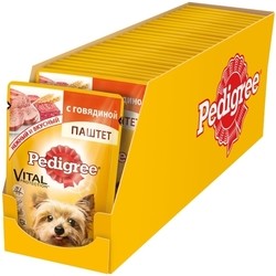 Корм для собак Pedigree Adult Packaging Pate Beef 0.08 kg