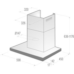 Вытяжка Gorenje WHT 661 S2 X