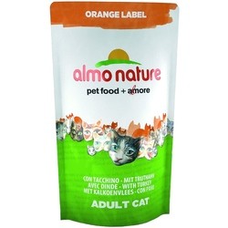 Корм для кошек Almo Nature Adult Orange Label Turkey 0.75 kg