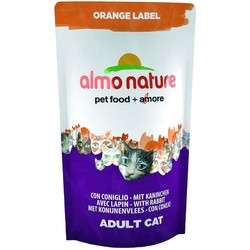 Корм для кошек Almo Nature Adult Orange Label Rabbit 0.75 kg