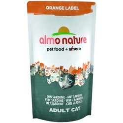 Корм для кошек Almo Nature Adult Orange Label Sardines 0.75 kg