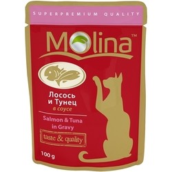 Корм для кошек Molina Adult Pouch Salmon/Tuna 0.1 kg