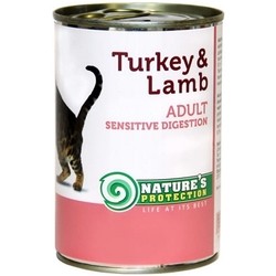 Корм для кошек Natures Protection Sensible Digestion Canned Turkey/Lamb 0.4 kg