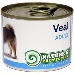 Корм для собак Natures Protection Adult Canned Veal 0.2 kg
