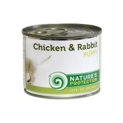 Корм для собак Natures Protection Puppy Canned Chicken/Rabbit 0.2 kg