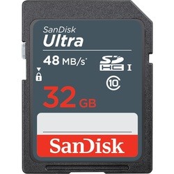 Карта памяти SanDisk Ultra 48 MB/s SDHC Class 10 UHS-I