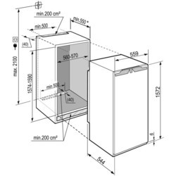 Встраиваемый холодильник Liebherr IKBP 2954