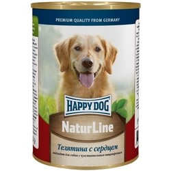 Корм для собак Happy Dog NaturLine Canned Adult Veal/Heart 0.4 kg