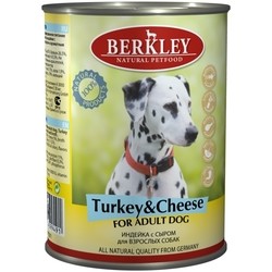 Корм для собак Berkley Adult Canned Turkey/Cheese 0.4 kg