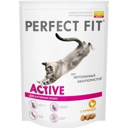Корм для кошек Perfect Fit Adult Active Chicken 0.65 kg