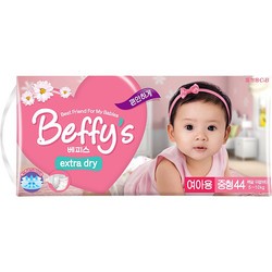 Подгузники Beffys Extra Dry Girl M