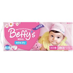 Подгузники Beffys Extra Dry Girl L