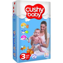Подгузники (памперсы) Cushy Baby Midi 3 / 40 pcs