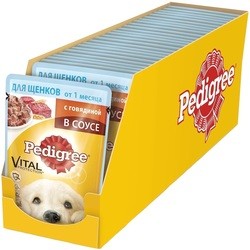 Корм для собак Pedigree Puppy Packaging Sauce Beef 0.085 kg