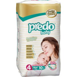 Подгузники Predo Baby Maxi 4 / 10 pcs