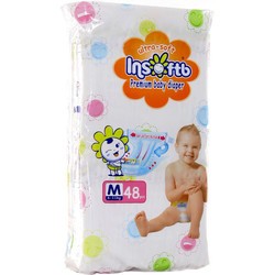 Подгузники Insoftb Premium Ultra Soft Diapers M / 48 pcs