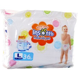 Подгузники Insoftb Premium Ultra Soft Pants L / 36 pcs