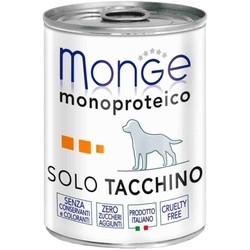 Корм для собак Monge Monoproteico Solo Pate Turkey 0.4 kg