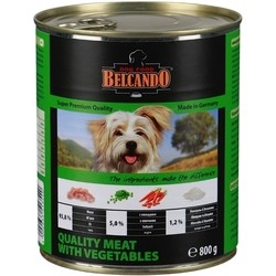 Корм для собак Bewital Belcando Adult Canned Meat/Vegetable 0.8 kg