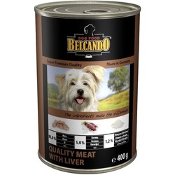 Корм для собак Bewital Belcando Adult Canned Meat/Liver 0.4 kg
