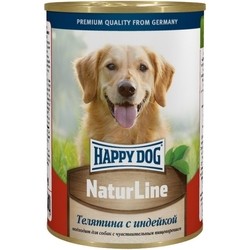 Корм для собак Happy Dog NaturLine Canned Adult Veal/Turkey 0.4 kg